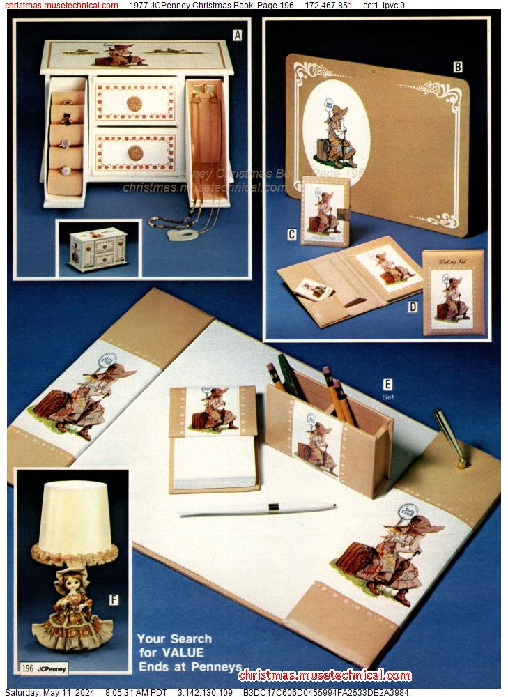 1977 JCPenney Christmas Book, Page 196