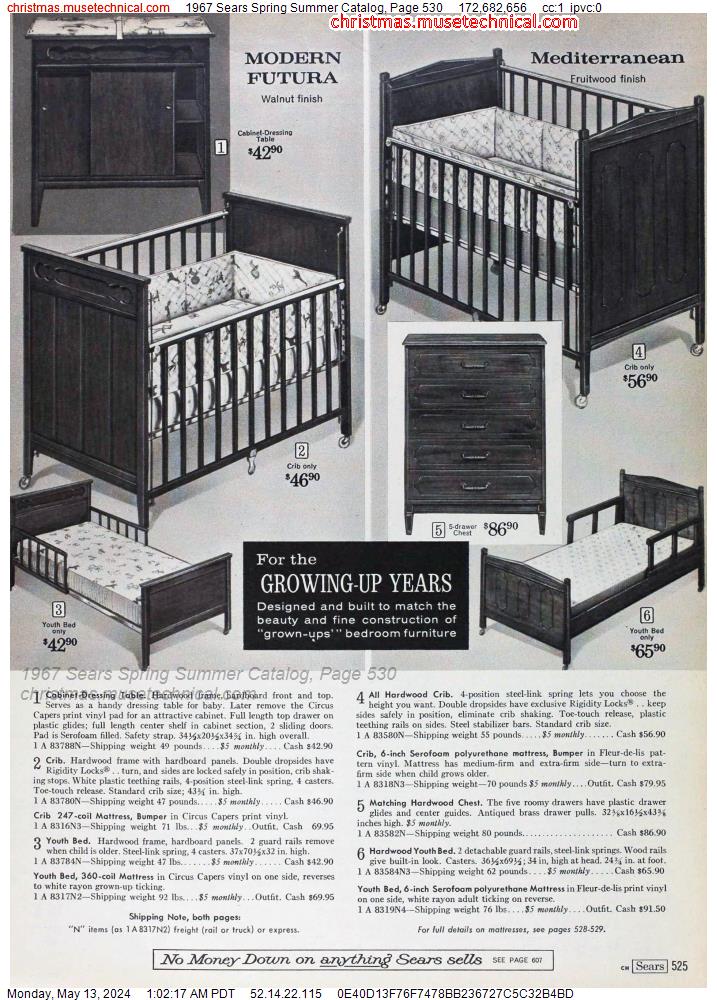 1967 Sears Spring Summer Catalog, Page 530