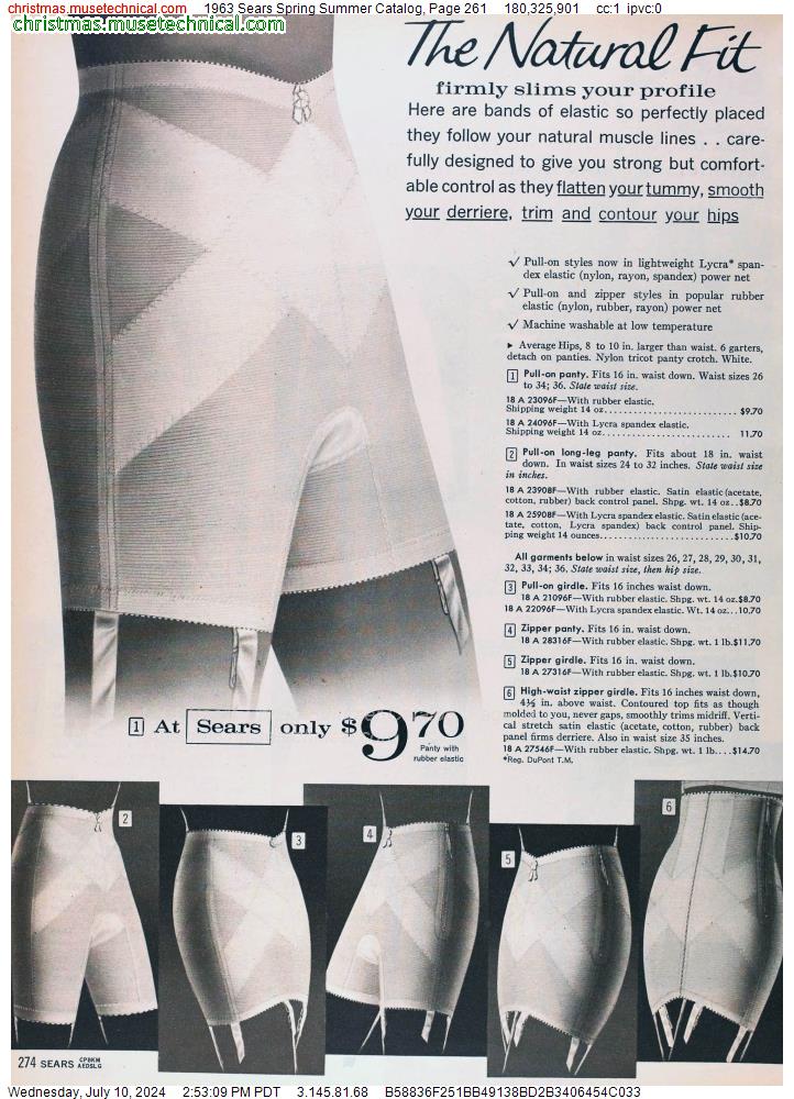 1963 Sears Spring Summer Catalog, Page 261