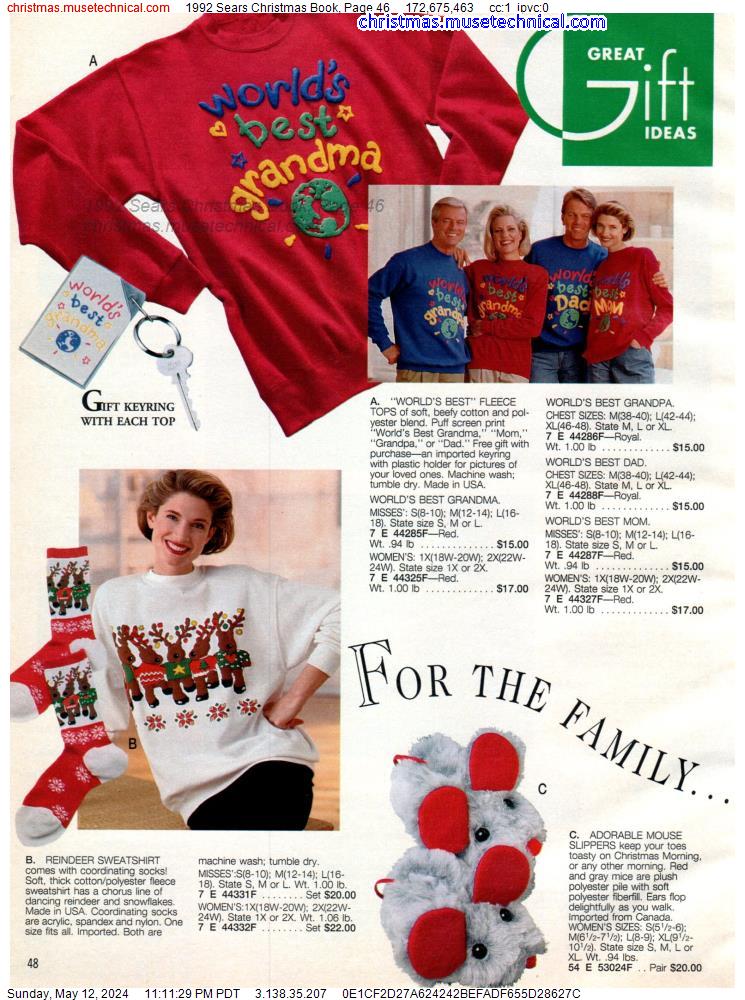 1992 Sears Christmas Book, Page 46