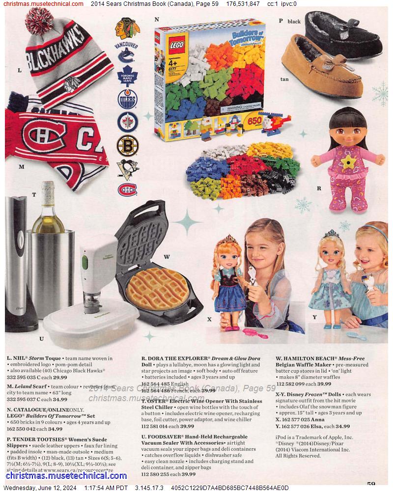 2014 Sears Christmas Book (Canada), Page 59