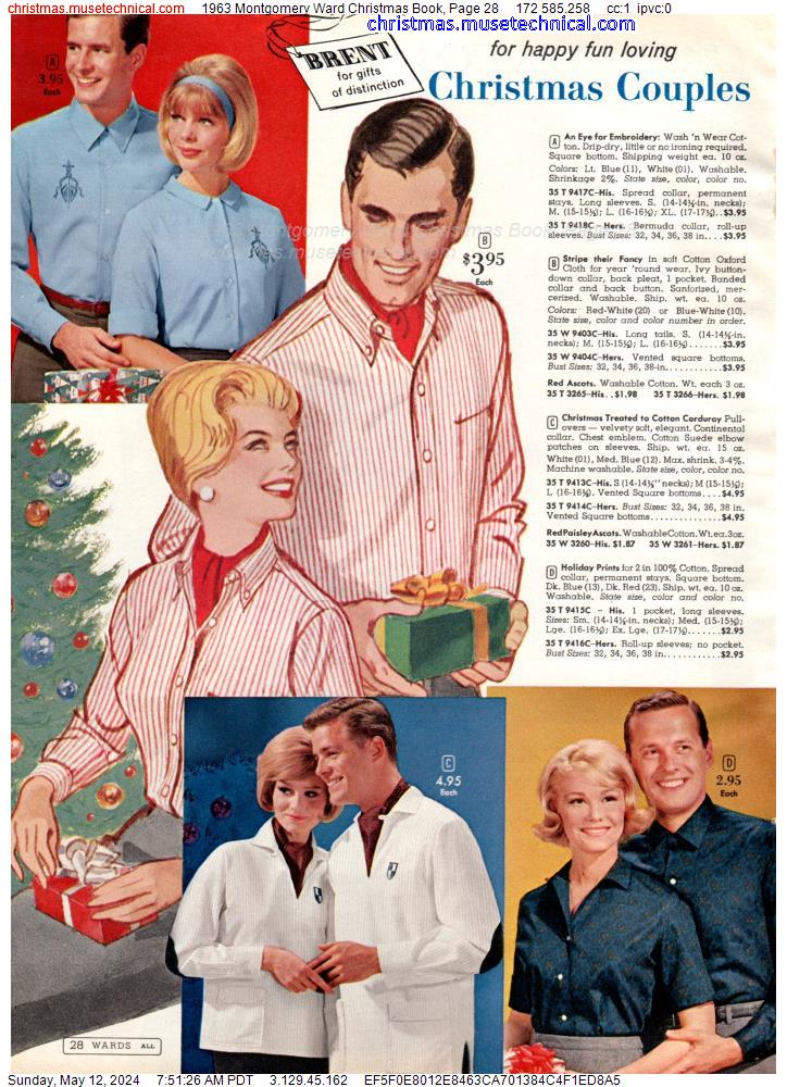 1963 Montgomery Ward Christmas Book, Page 28