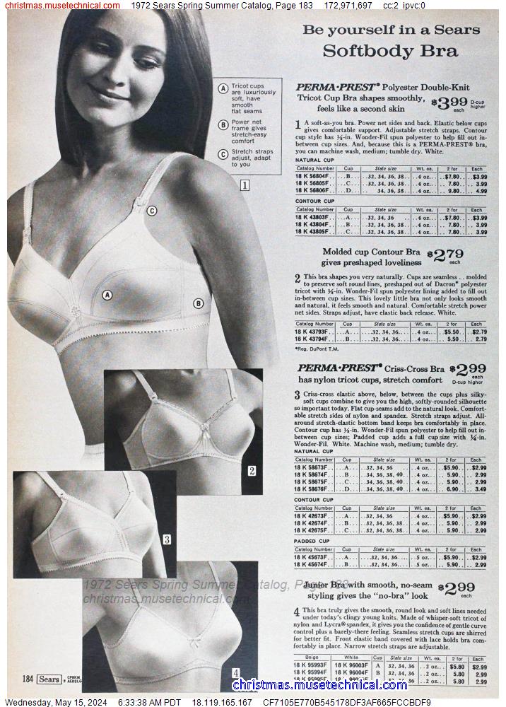 1972 Sears Spring Summer Catalog, Page 183