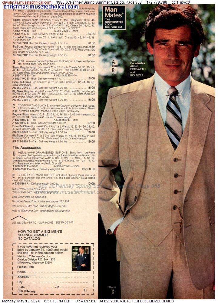 1980 JCPenney Spring Summer Catalog, Page 358
