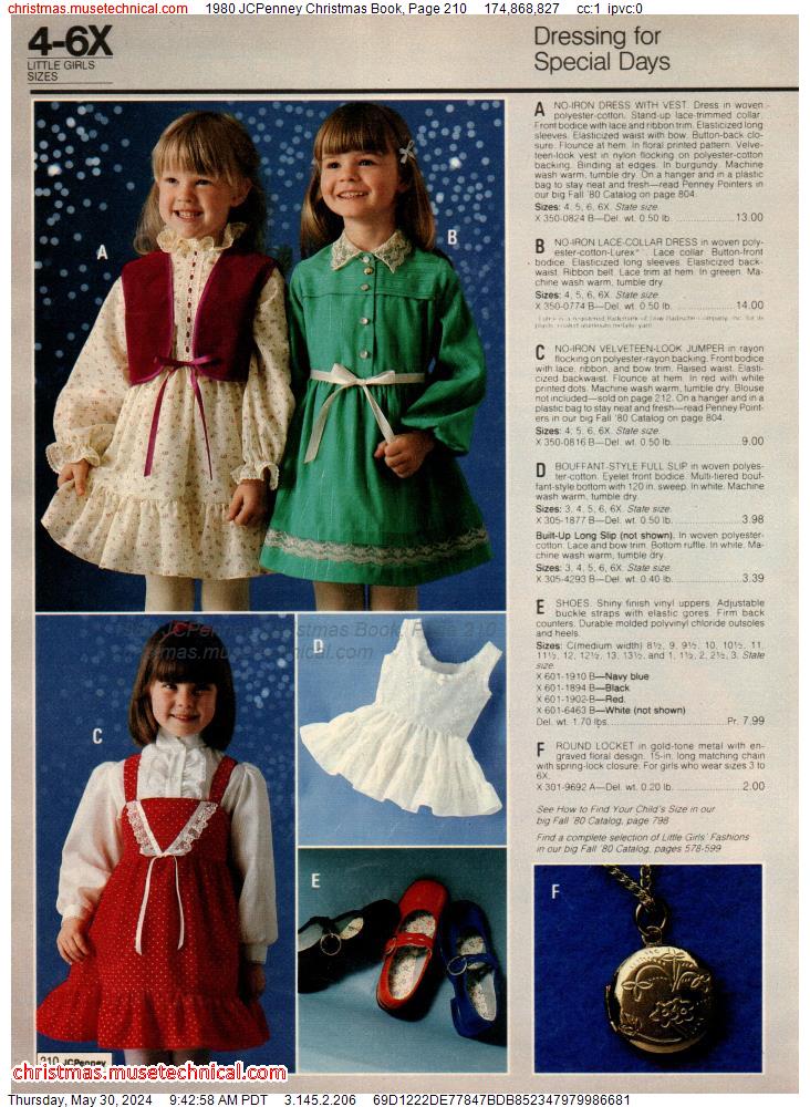 1980 JCPenney Christmas Book, Page 210