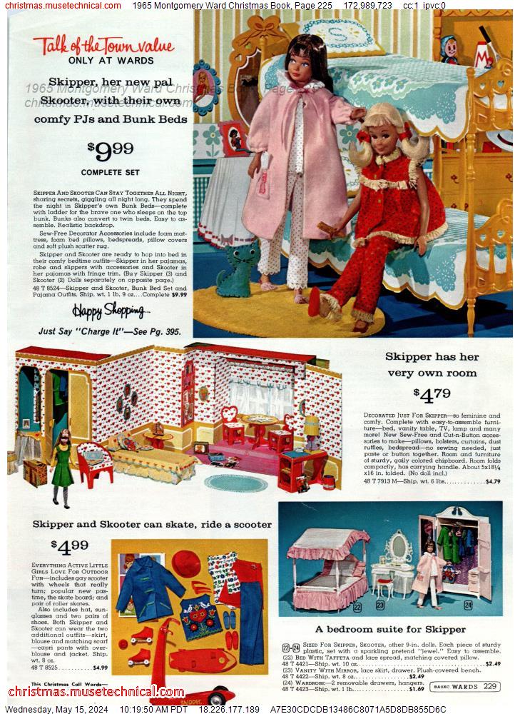 1965 Montgomery Ward Christmas Book, Page 225