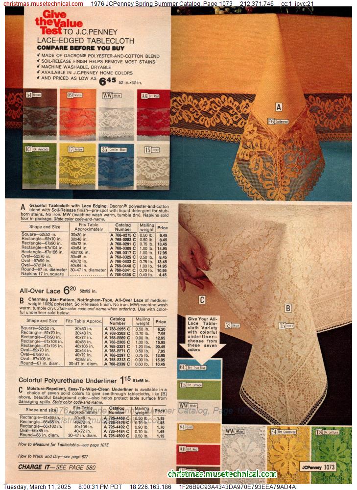 1976 JCPenney Spring Summer Catalog, Page 1073