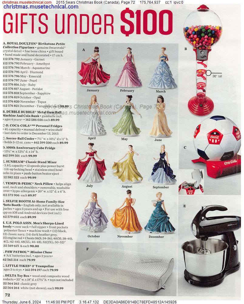 2015 Sears Christmas Book (Canada), Page 72