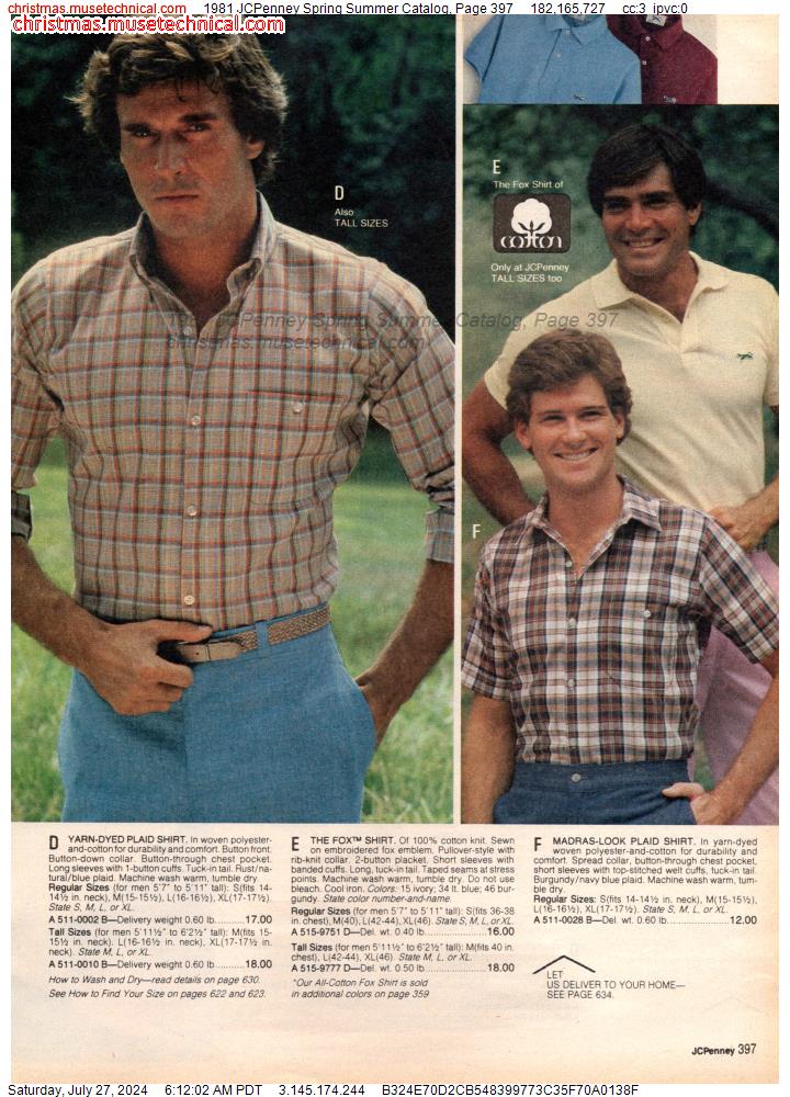 1981 JCPenney Spring Summer Catalog, Page 397