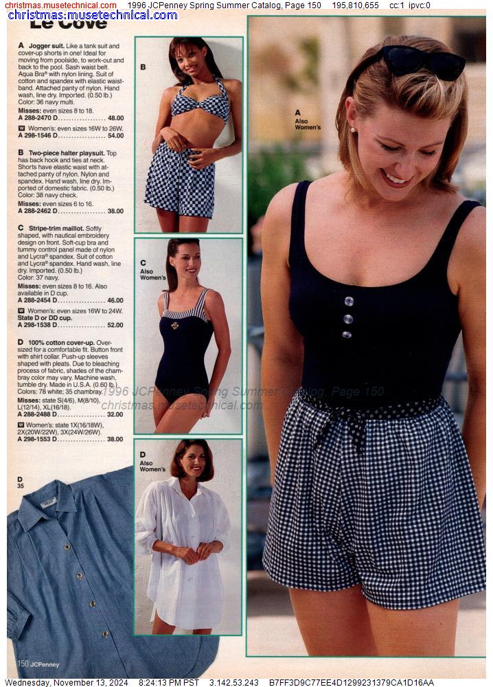 1996 JCPenney Spring Summer Catalog, Page 150