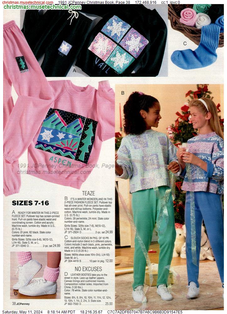 1991 JCPenney Christmas Book, Page 38
