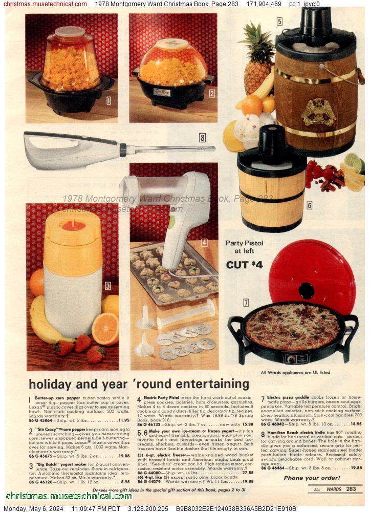 1978 Montgomery Ward Christmas Book, Page 283