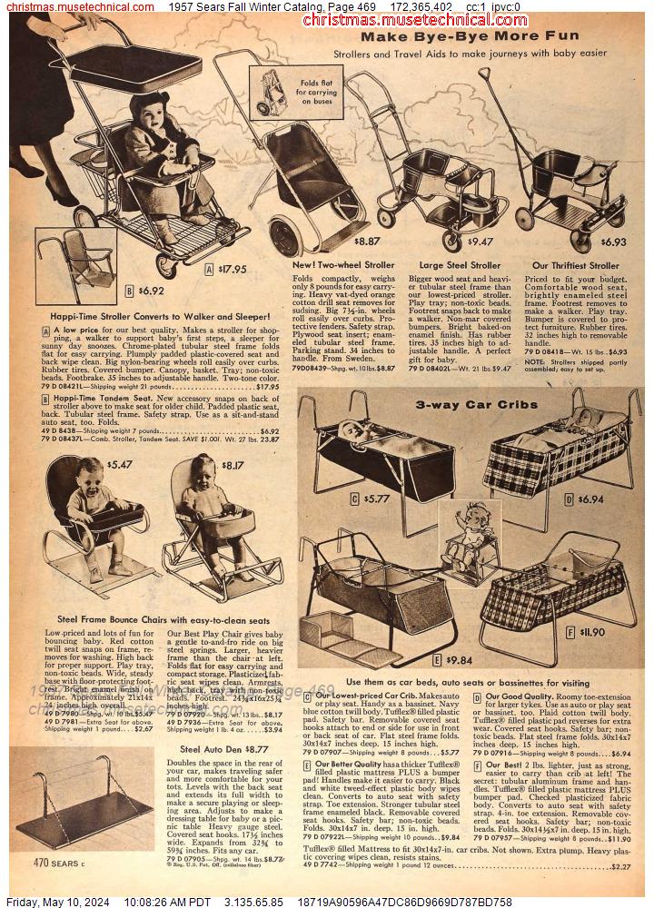 1957 Sears Fall Winter Catalog, Page 469