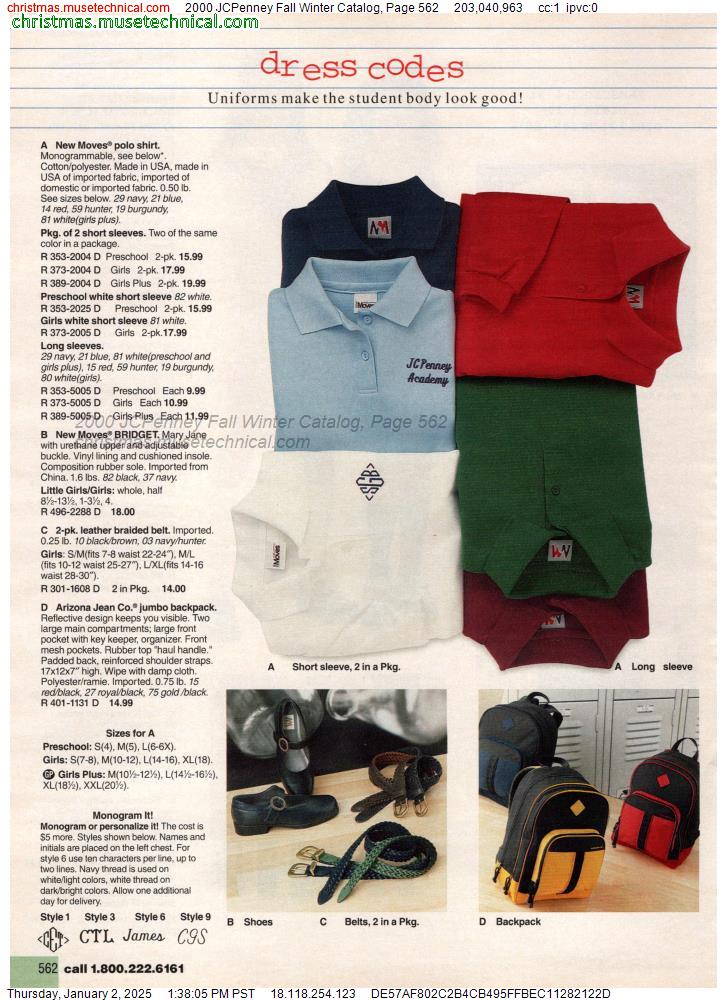 2000 JCPenney Fall Winter Catalog, Page 562