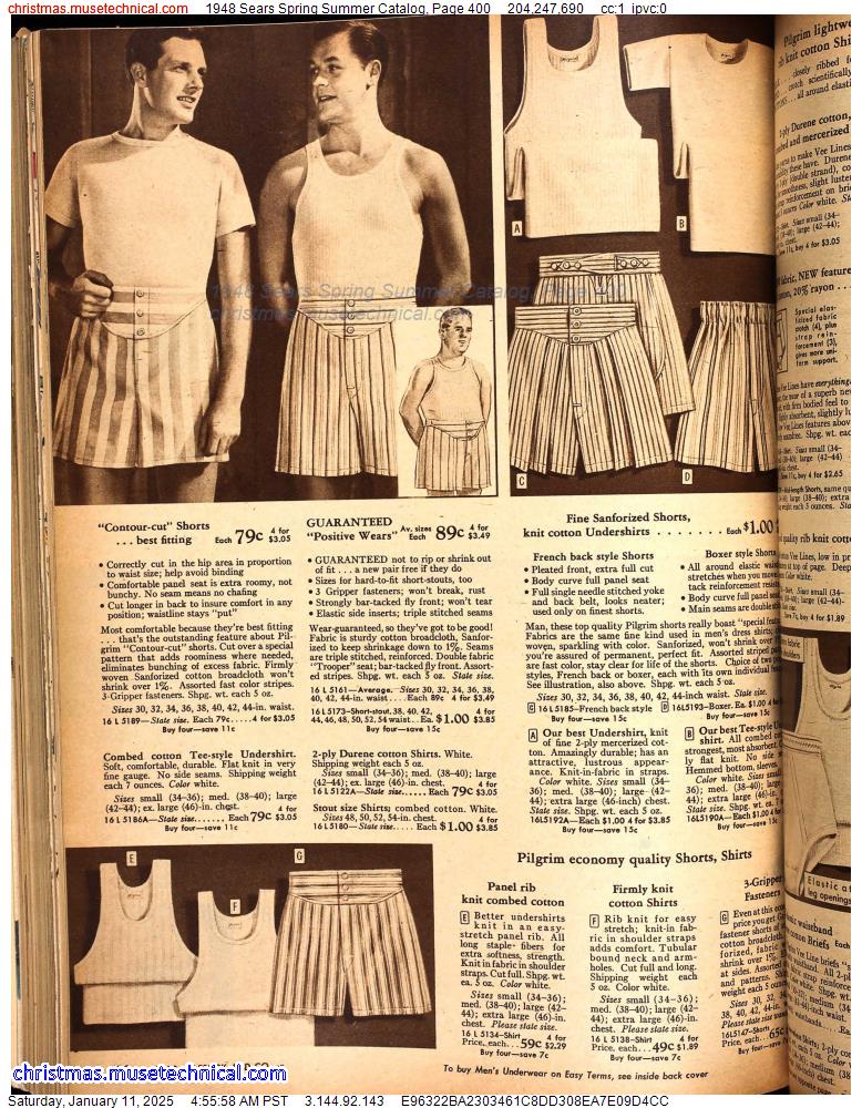 1948 Sears Spring Summer Catalog, Page 400