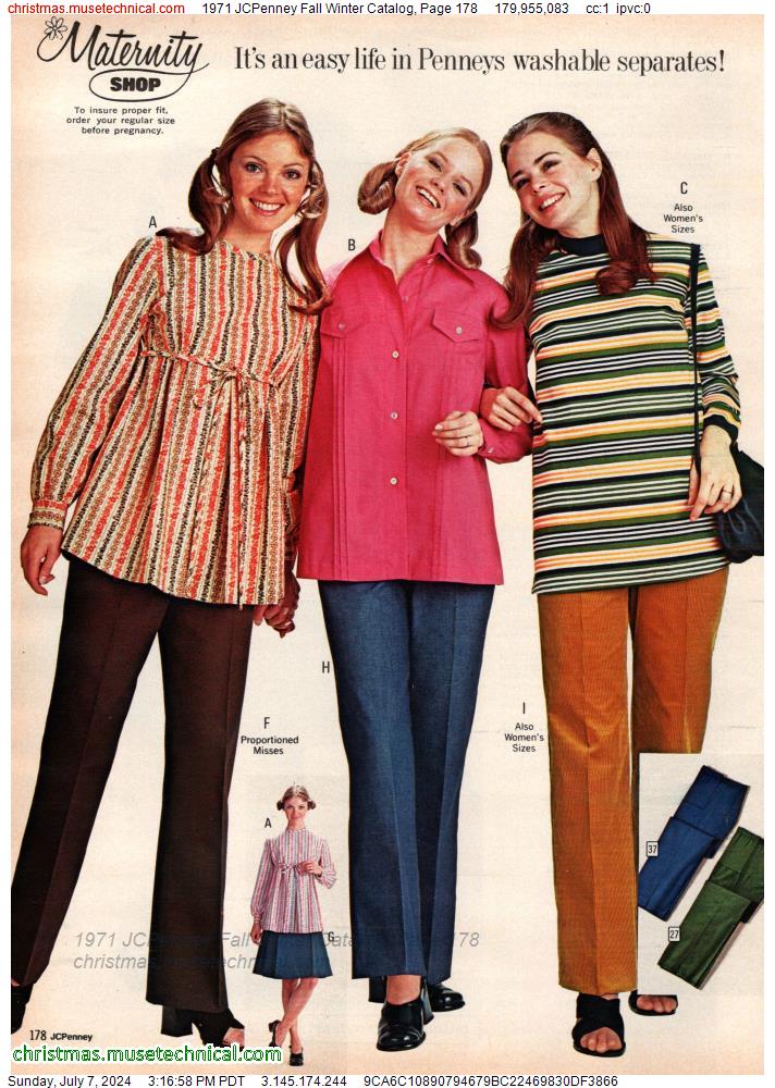 1971 JCPenney Fall Winter Catalog, Page 178