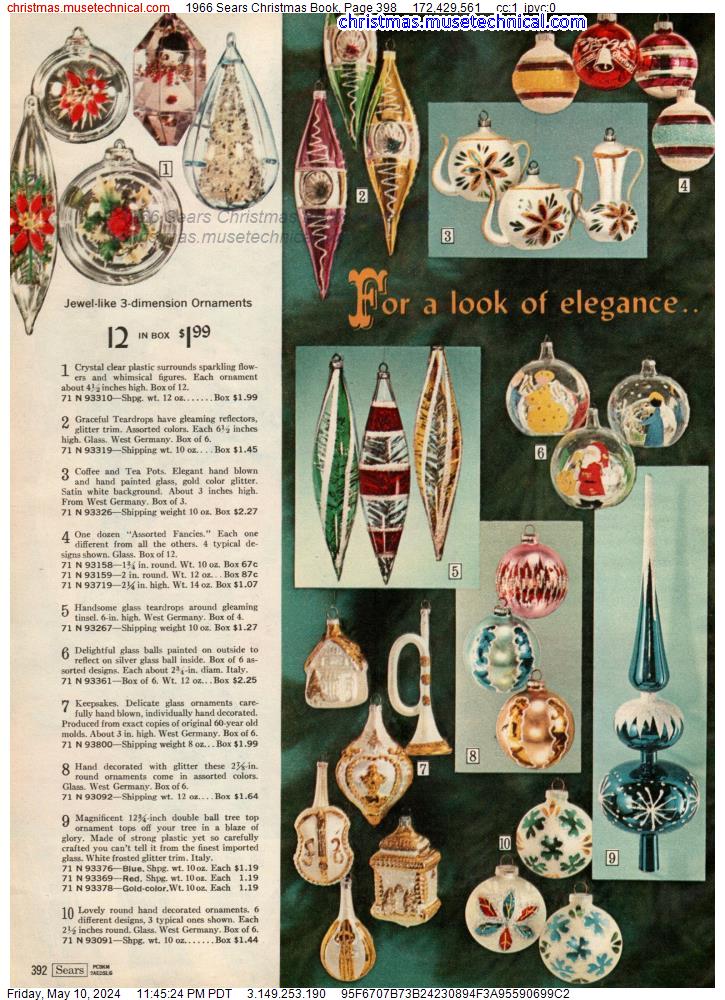 1966 Sears Christmas Book, Page 398