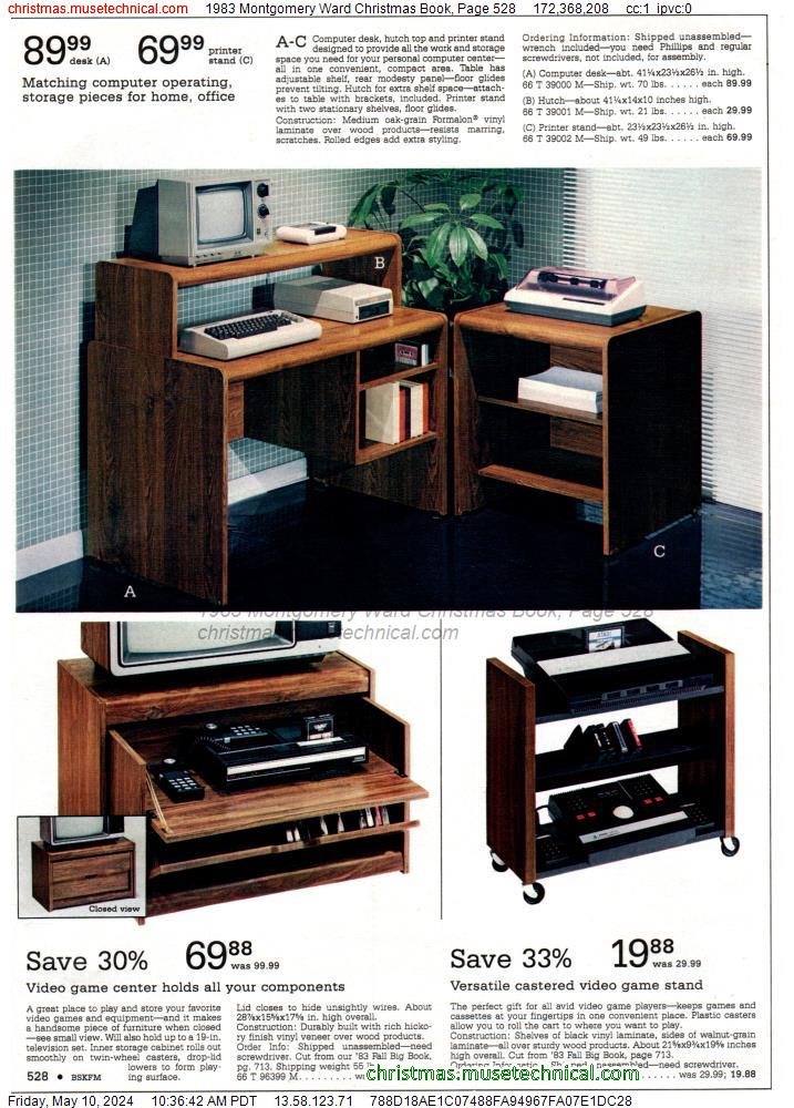 1983 Montgomery Ward Christmas Book, Page 528