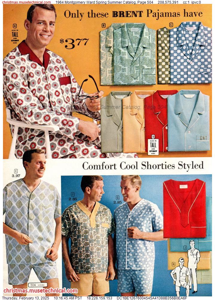 1964 Montgomery Ward Spring Summer Catalog, Page 504