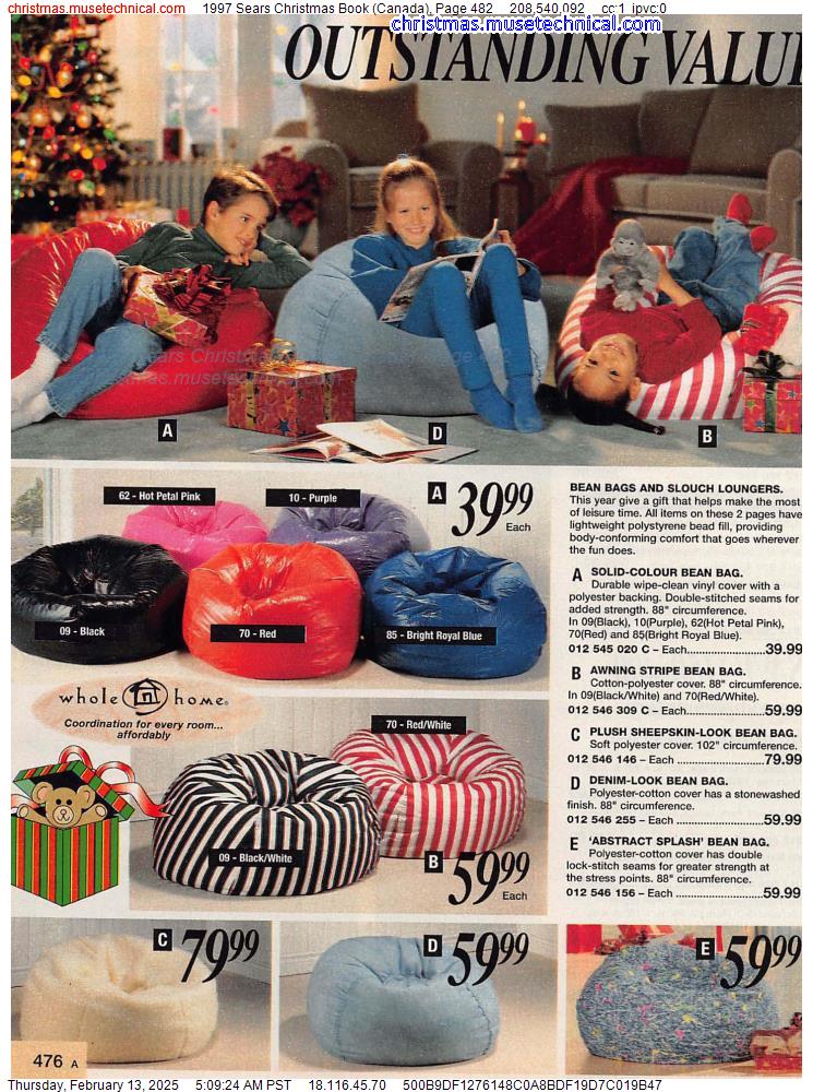 1997 Sears Christmas Book (Canada), Page 482