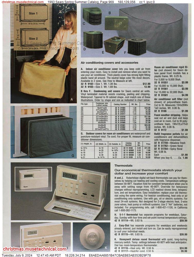 1993 Sears Spring Summer Catalog, Page 969