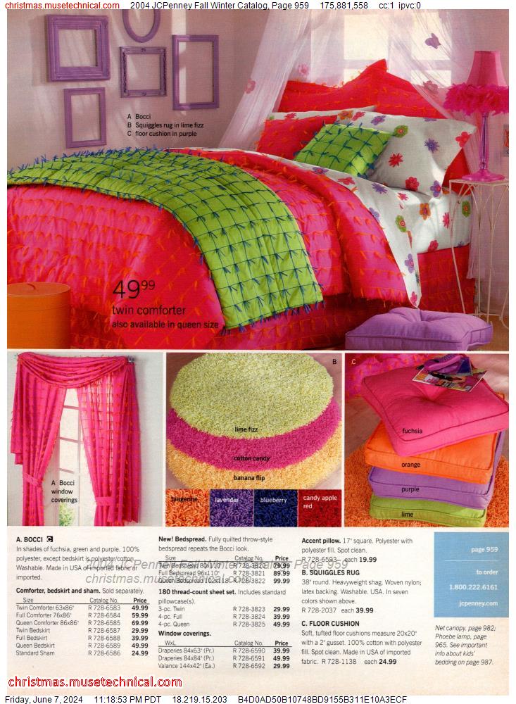 2004 JCPenney Fall Winter Catalog, Page 959