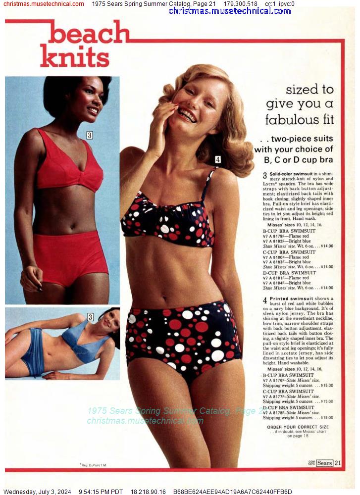 1975 Sears Spring Summer Catalog, Page 21