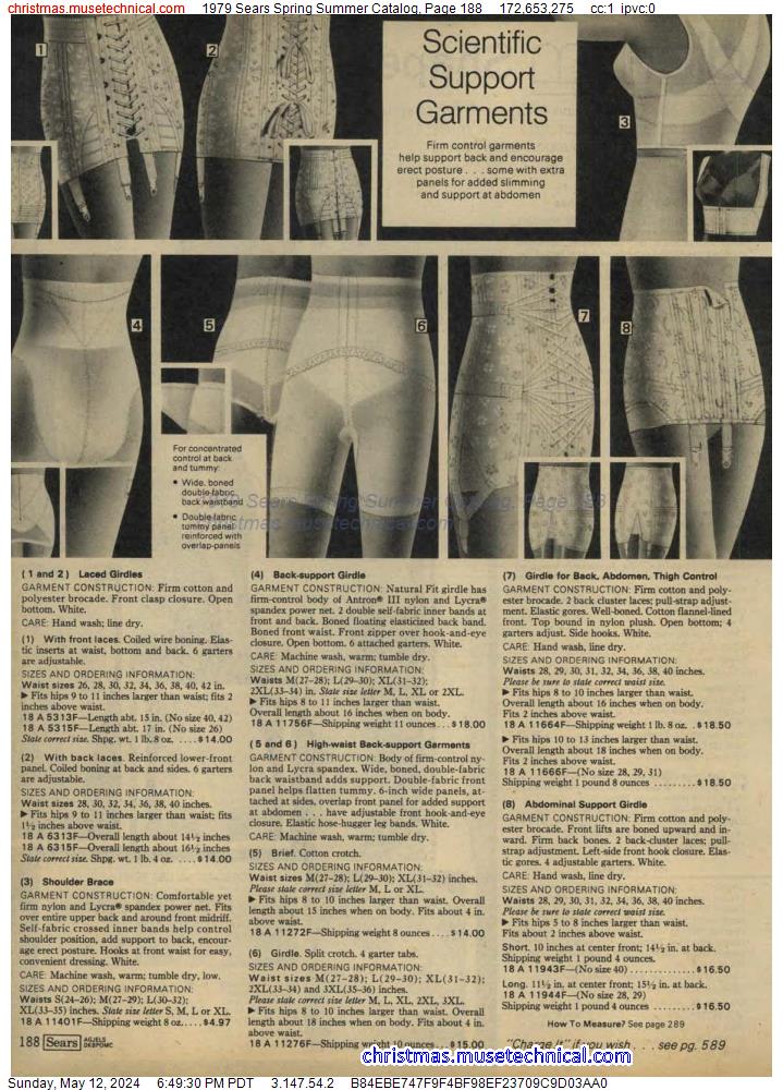 1979 Sears Spring Summer Catalog, Page 188