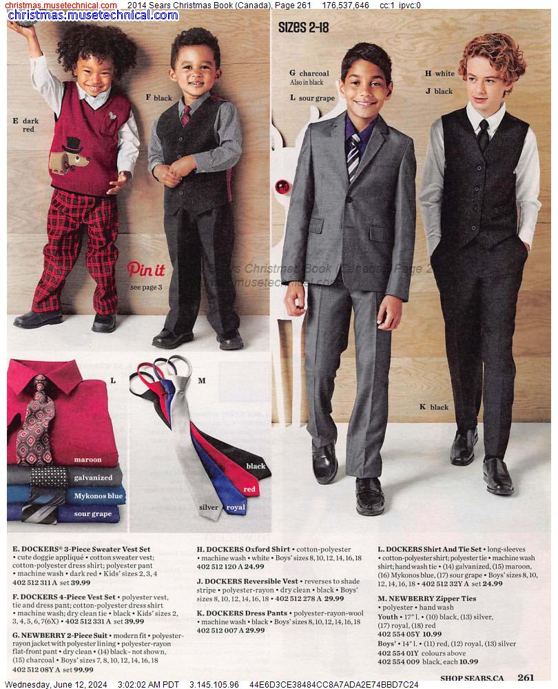 2014 Sears Christmas Book (Canada), Page 261