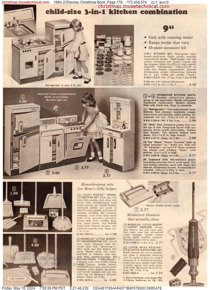 1964 JCPenney Christmas Book, Page 178