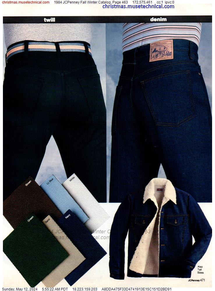 1984 JCPenney Fall Winter Catalog, Page 463