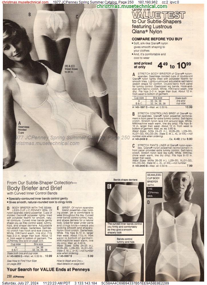 1977 JCPenney Spring Summer Catalog, Page 250