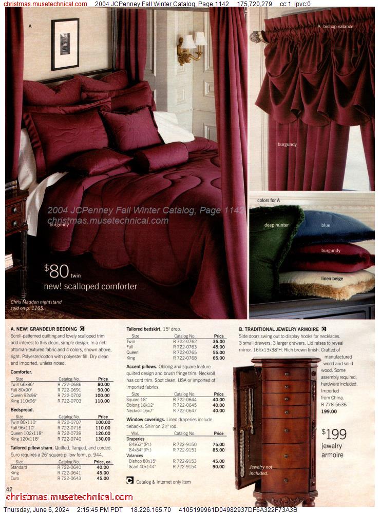 2004 JCPenney Fall Winter Catalog, Page 1142