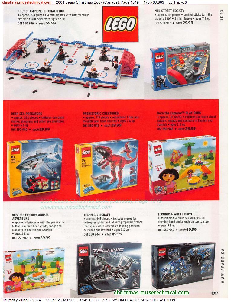 2004 Sears Christmas Book (Canada), Page 1019