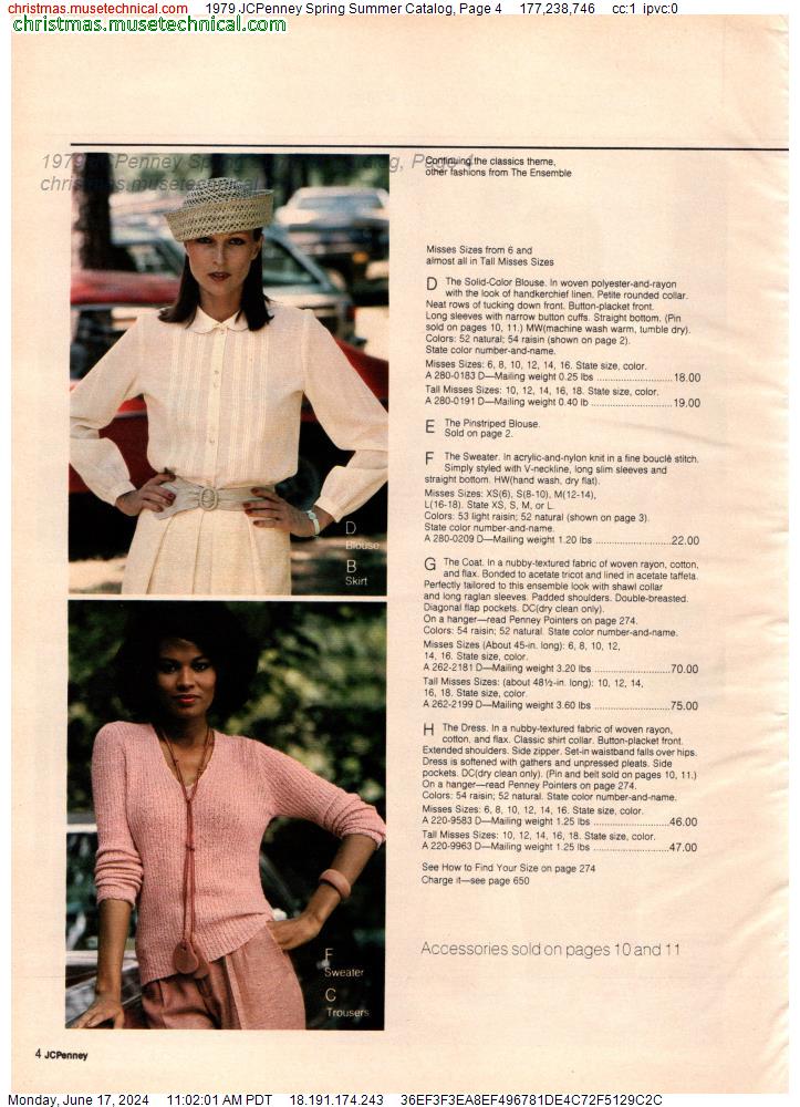 1979 JCPenney Spring Summer Catalog, Page 4