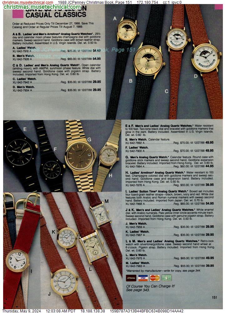 1988 JCPenney Christmas Book, Page 151