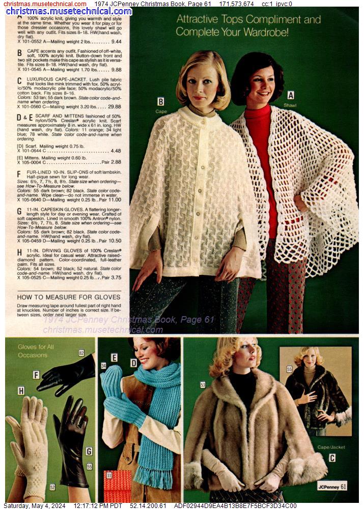 1974 JCPenney Christmas Book, Page 61