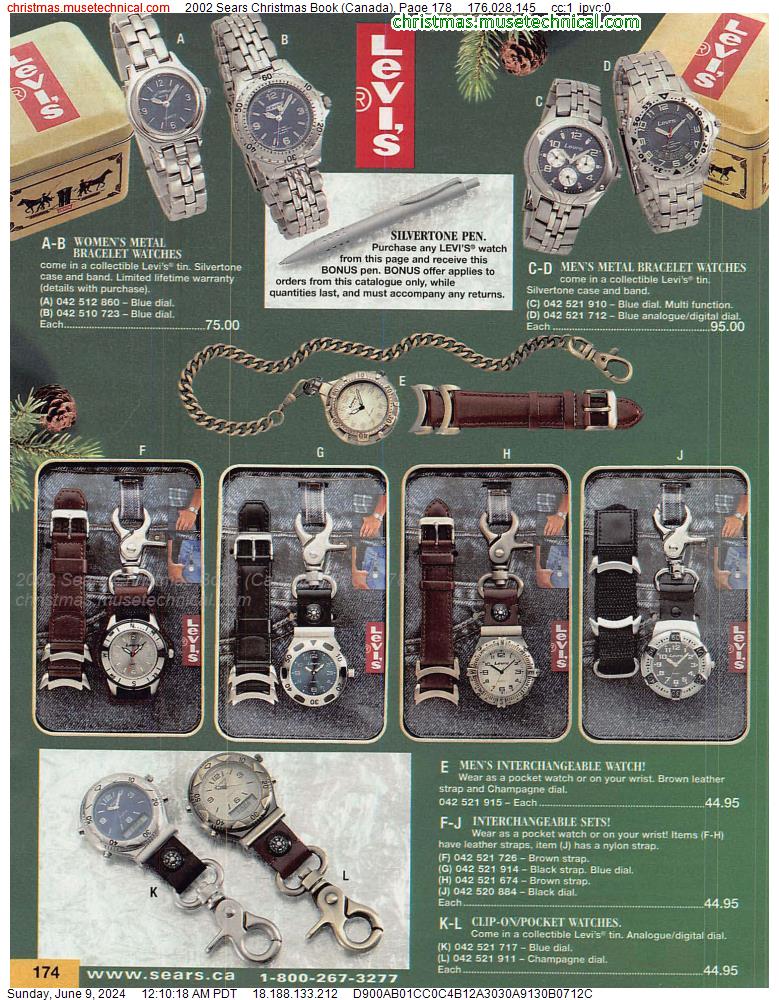 2002 Sears Christmas Book (Canada), Page 178