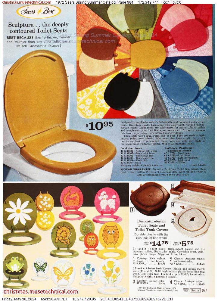 1972 Sears Spring Summer Catalog, Page 984