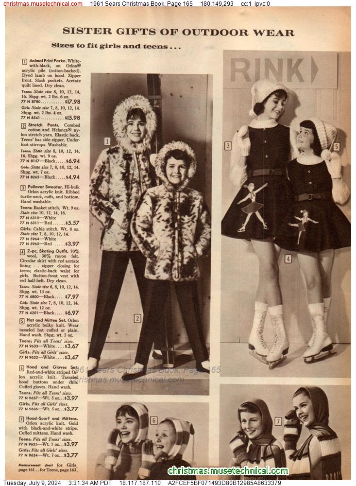 1961 Sears Christmas Book, Page 165