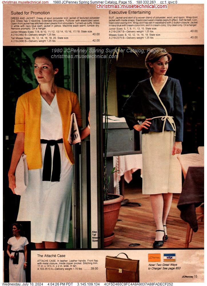 1980 JCPenney Spring Summer Catalog, Page 15
