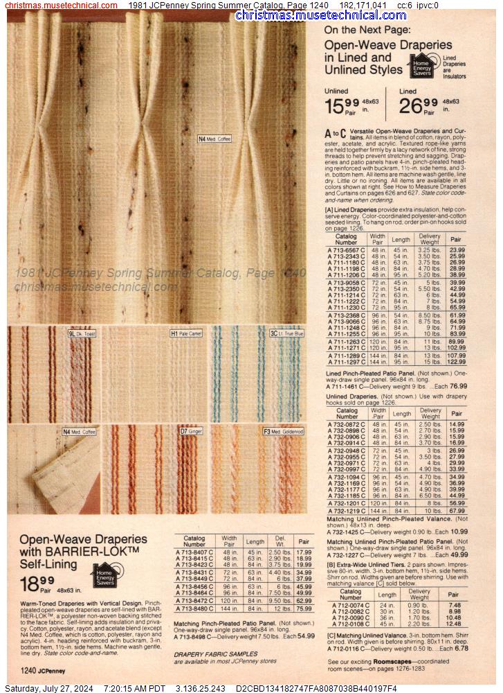 1981 JCPenney Spring Summer Catalog, Page 1240