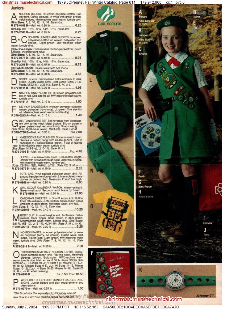 1979 JCPenney Fall Winter Catalog, Page 611