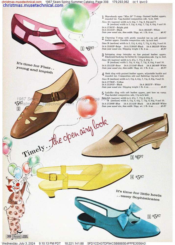 1967 Sears Spring Summer Catalog, Page 308