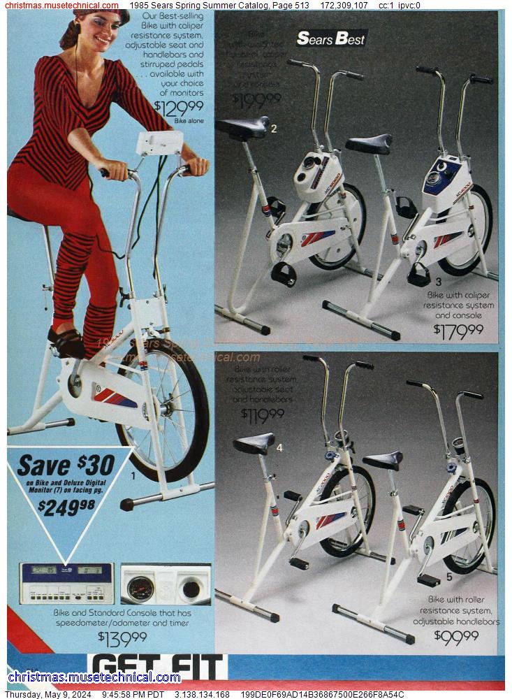 1985 Sears Spring Summer Catalog, Page 513