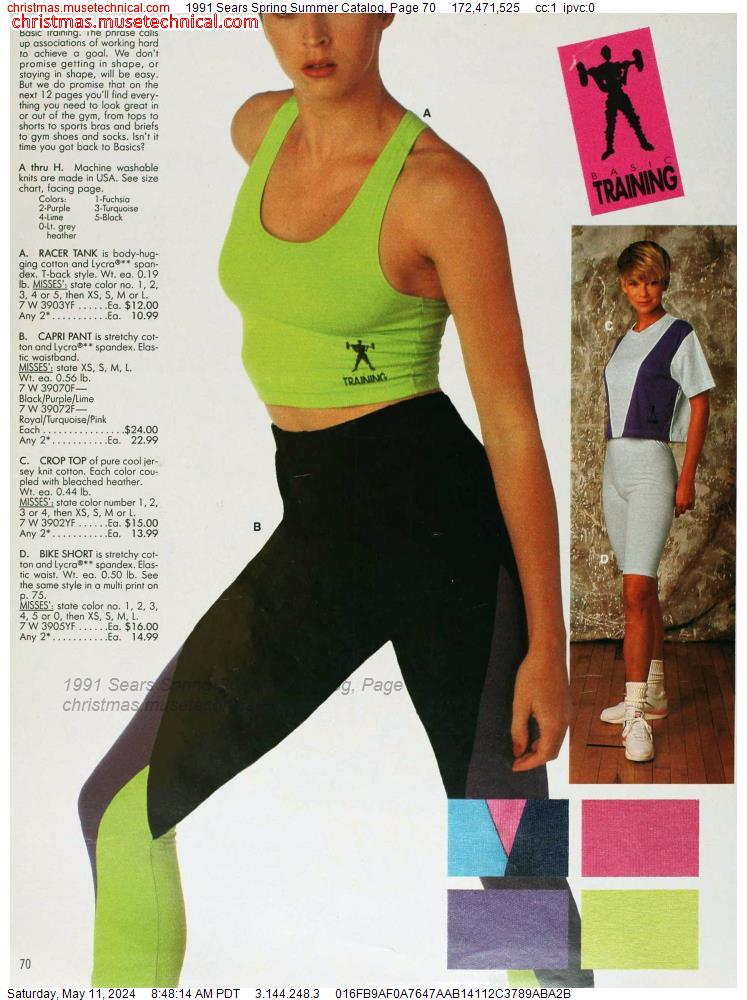 1991 Sears Spring Summer Catalog, Page 70