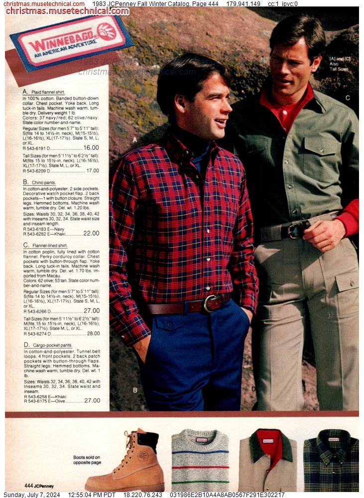 1983 JCPenney Fall Winter Catalog, Page 444