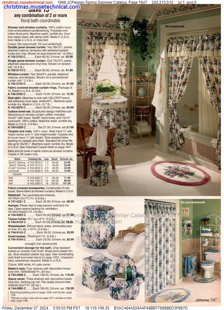 1996 JCPenney Spring Summer Catalog, Page 1047