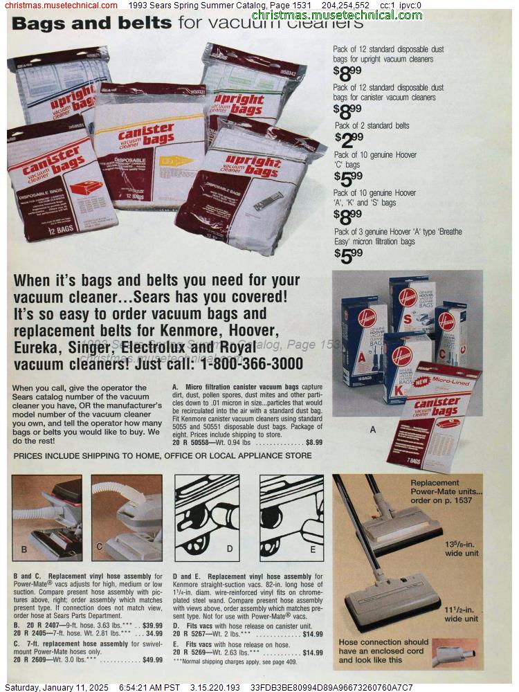 1993 Sears Spring Summer Catalog, Page 1531