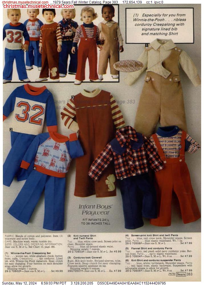 1979 Sears Fall Winter Catalog, Page 383
